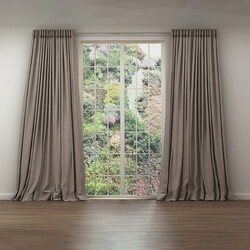 Design Connected Window curtain 