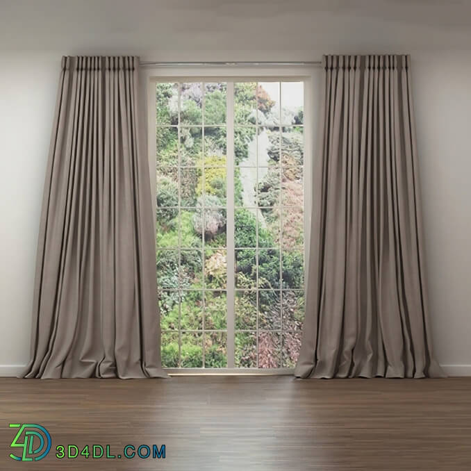 Design Connected Window curtain