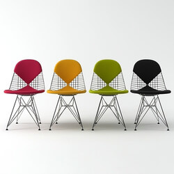 Design Connected Wire Chair DKR 
