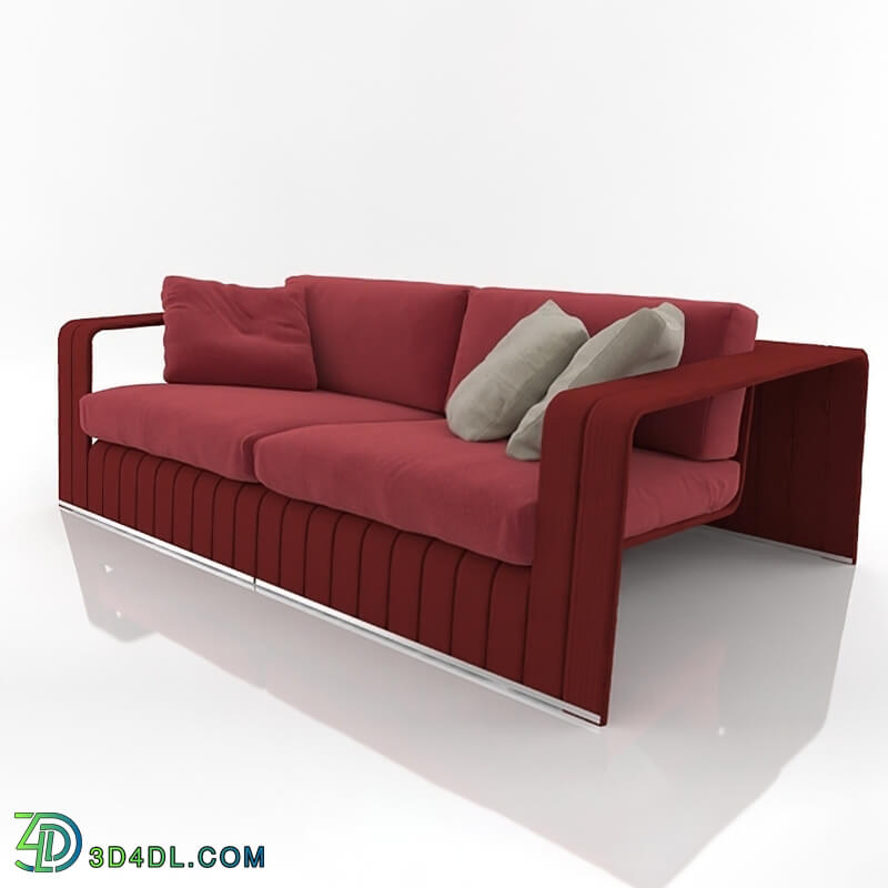 Design Connected frame 2 seat sofa