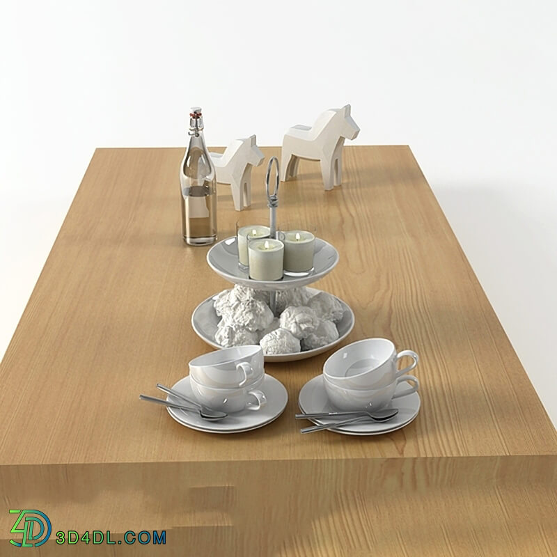 Design Connected table set 01 p4656