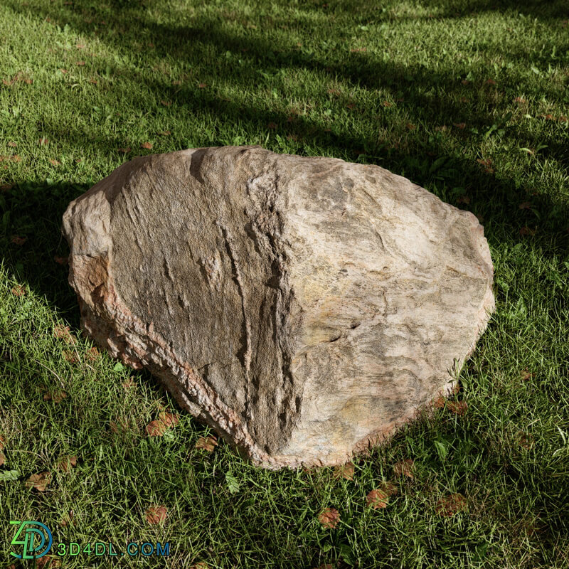 Poliigon Rock Boulder Large _ - - _(007)