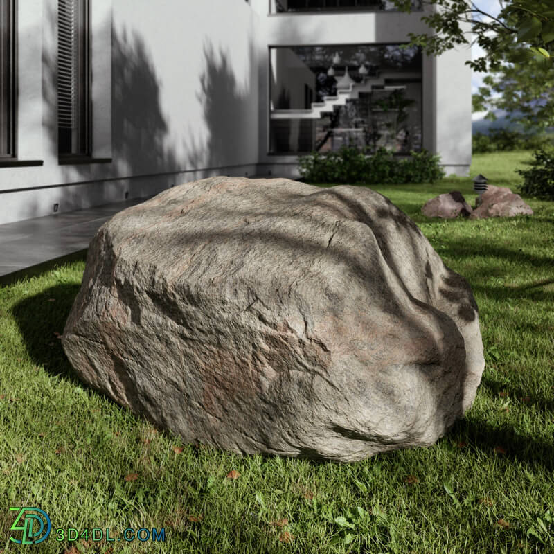 Poliigon Rock Boulder Large _ - - _(008)