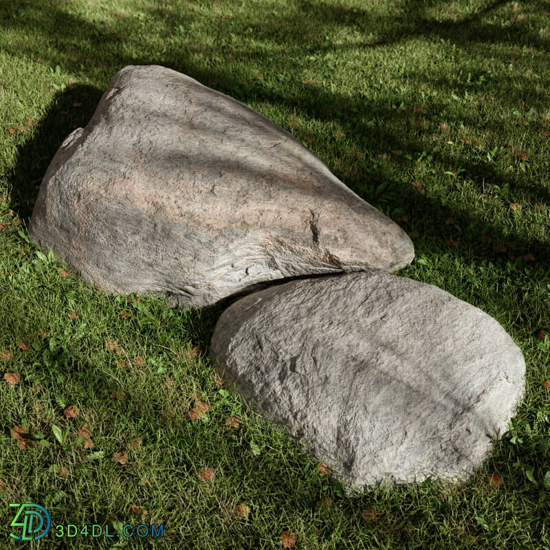 Poliigon Rock Boulder Large _ - - _(019)