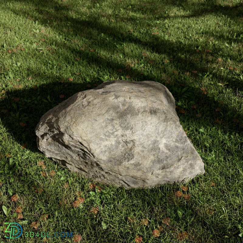 Poliigon Rock Boulder Large _ - - _(029)