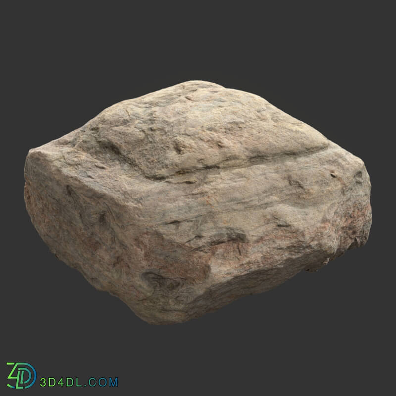 Poliigon Rock Boulder Large _ - - _(038)