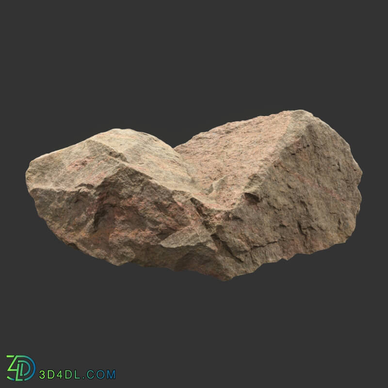 Poliigon Rock Boulder Large _ - - _(039)