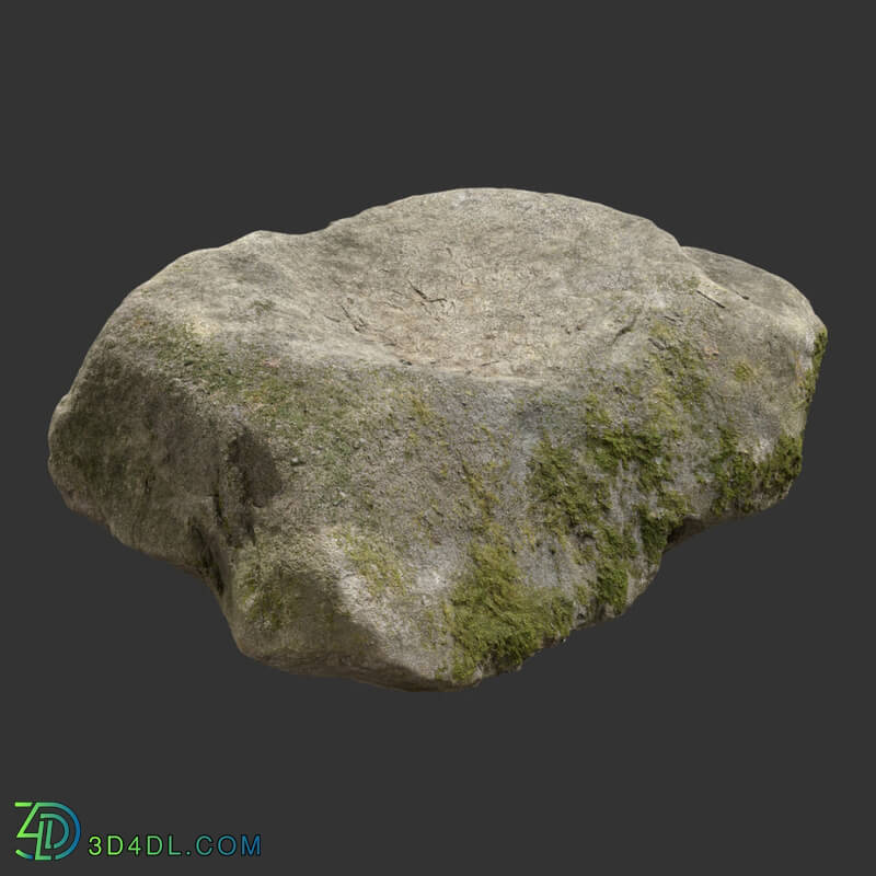 Poliigon Rock Boulder Large _ - - _(044)