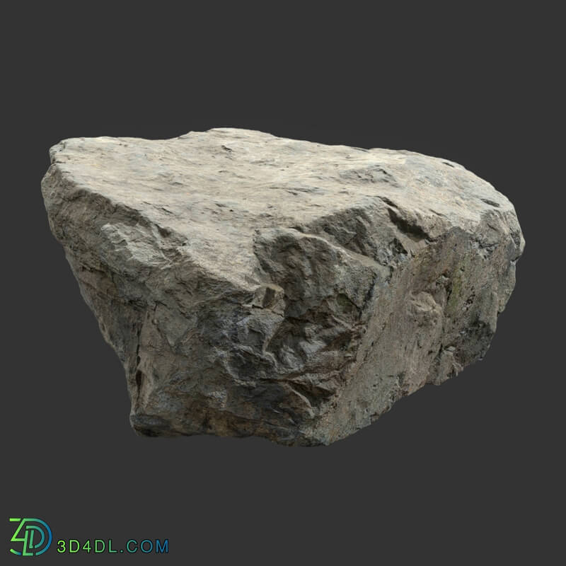 Poliigon Rock Boulder Large _ - - _(054)