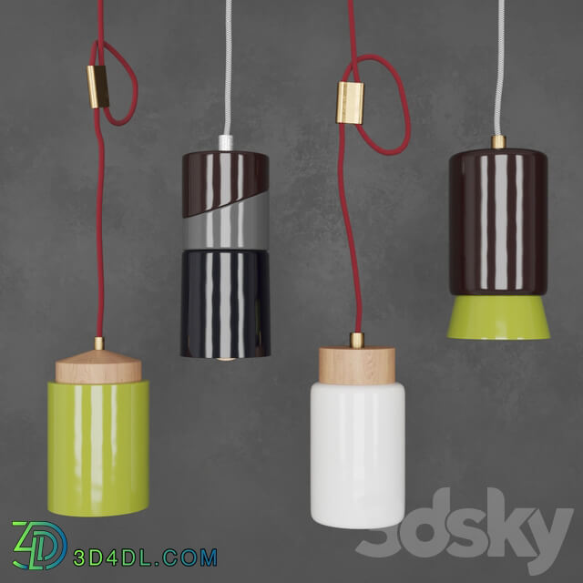 Pendant light - Milla pendant by Phicubo set part 2