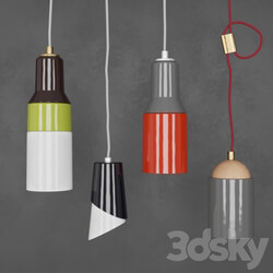 Pendant light - Milla pendant by Phicubo set part 3 