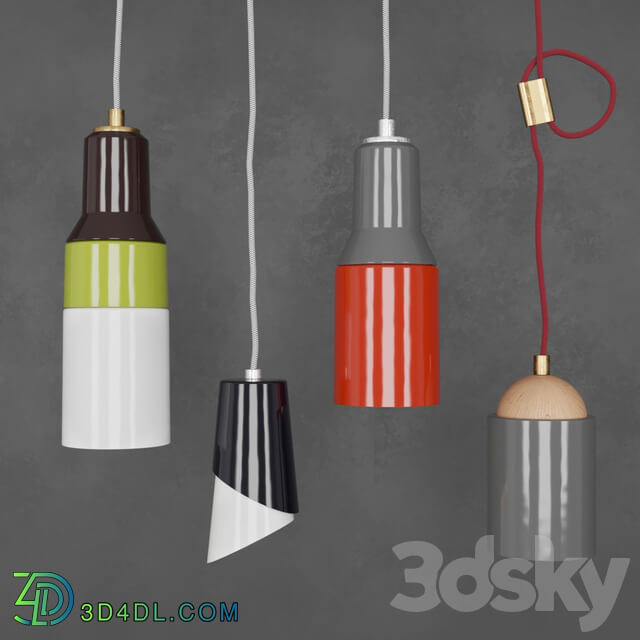 Pendant light - Milla pendant by Phicubo set part 3