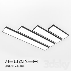 Technical lighting - Pendant Lamp Linear V33181 _ LEDALEN 
