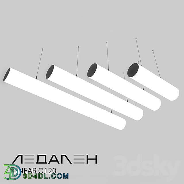 Technical lighting - Pendant lamp Linear О120 _ LEDALEN