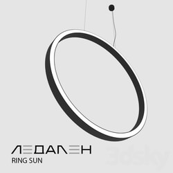 Pendant light - Ring lamp Ring Sun _ LEDALEN 