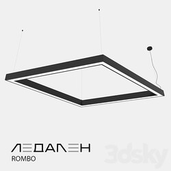 Technical lighting - Rhomboid lamp Rombo _ LEDALEN 