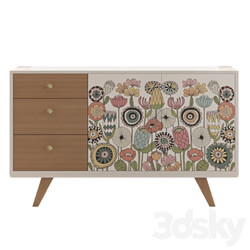 Sideboard _ Chest of drawer - Wooden chest of drawers BERBER 