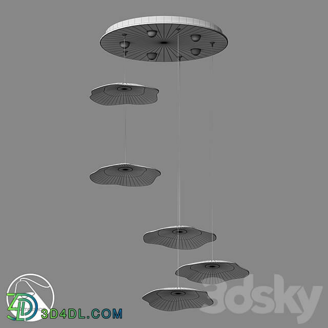 Pendant light - LampsShop.ru L1362 Chandelier Jellyfish