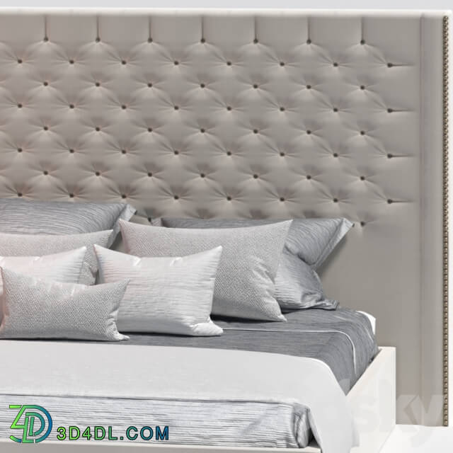 Bed - Nina wingback bed