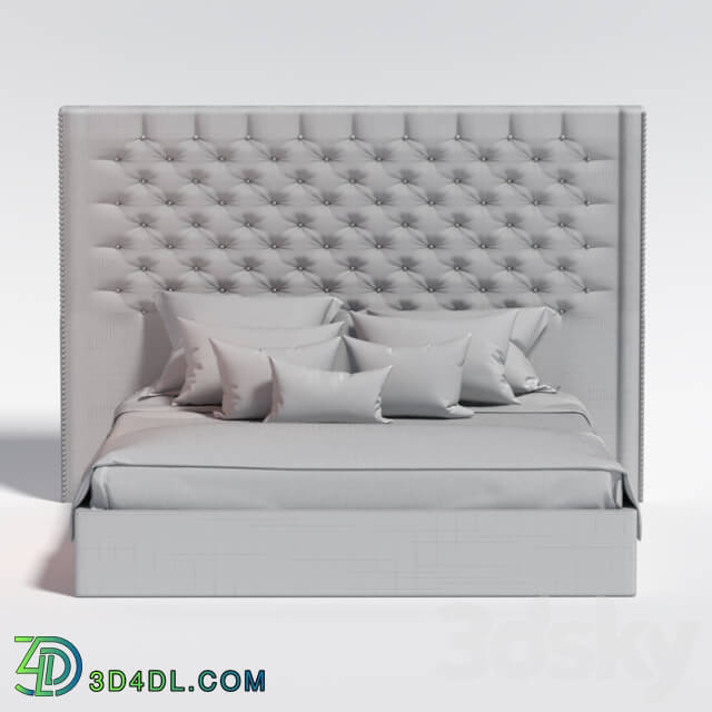 Bed - Nina wingback bed