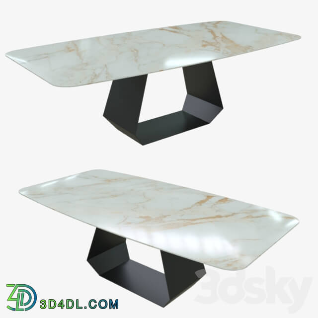 Table - Porcelain stoneware table