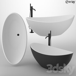 Bathtub - Free Standing Bathtub 03 