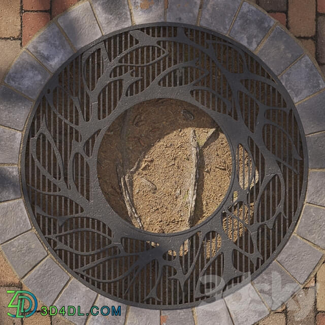 Miscellaneous Tree grate 03