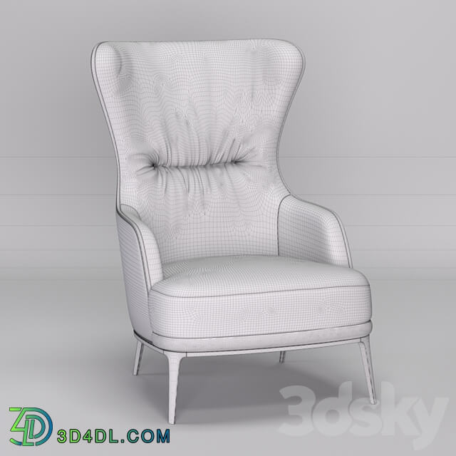 Arm chair - STORE 54 Velour Armchair design 03