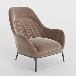 Arm chair - STORE 54 Velour Armchair design 02 