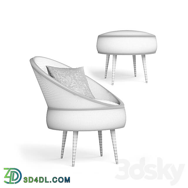 Arm chair - Armchaire-Shima-Njf