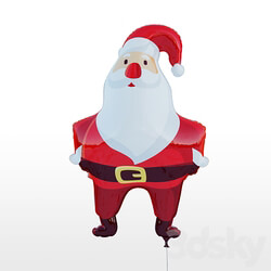 Santa claus foil balloon 