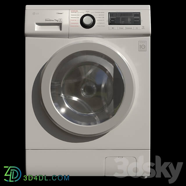 Household appliance - Washing machine LG F1296HDS3