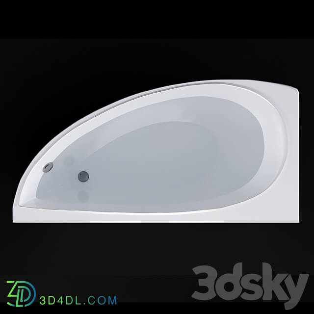 Bathtub - asymmetric bath