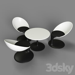 Table _ Chair - Modern creative table 