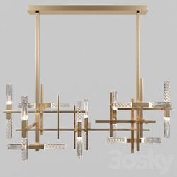 Pendant light - Chandelier Contardi Mikado Double 