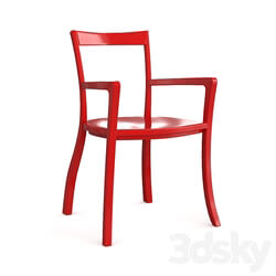 Chair - Ameli Armchair Red PBR 