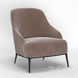 Arm chair - STORE 54 Velour Armchair design 01 