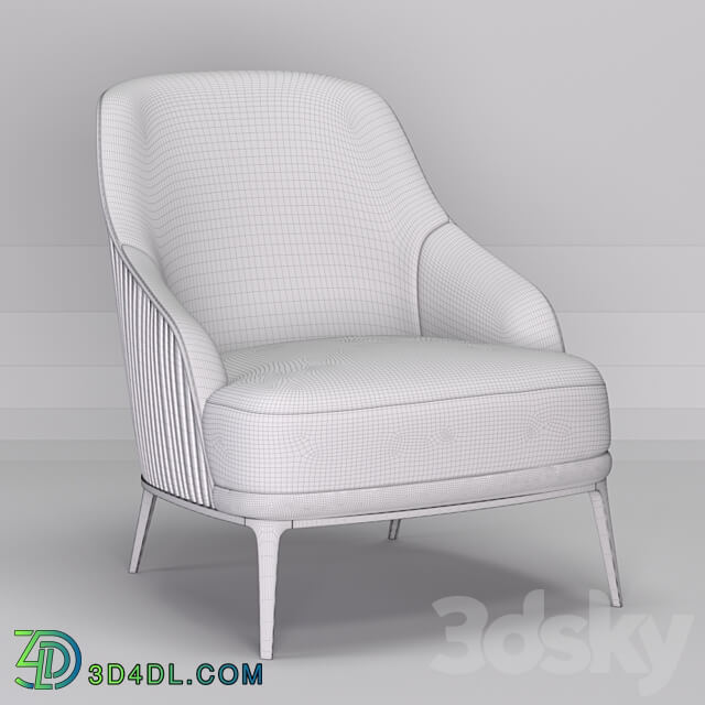 Arm chair - STORE 54 Velour Armchair design 01