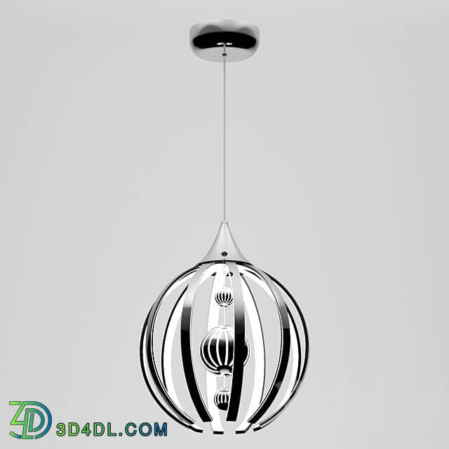 Pendant light - Chandelier ODEON LIGHT Nicco LED _chrome_