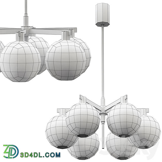 Pendant light - Chandelier Carmella Globe PENDANT