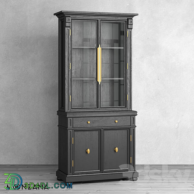 Wardrobe Display cabinets OM Sideboard Oldfashion 1 section Moonzana