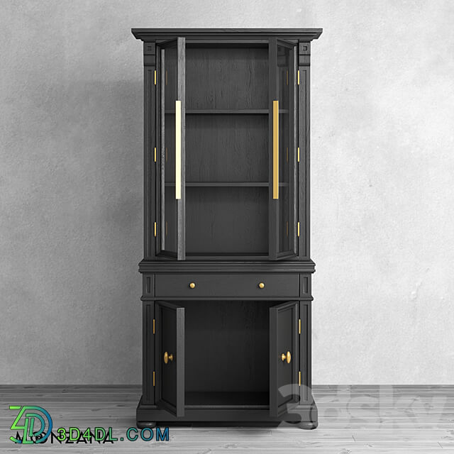 Wardrobe Display cabinets OM Sideboard Oldfashion 1 section Moonzana