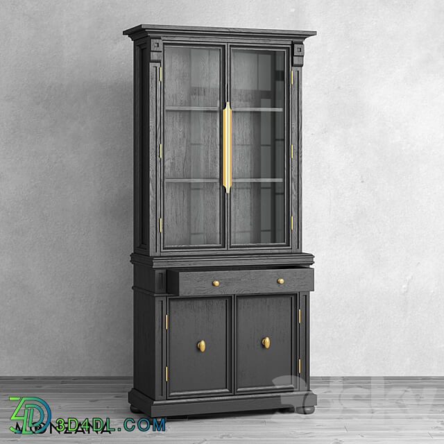 Wardrobe Display cabinets OM Sideboard Oldfashion 1 section Moonzana