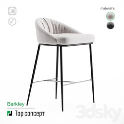 Chair - Barkley semi-bar chair 