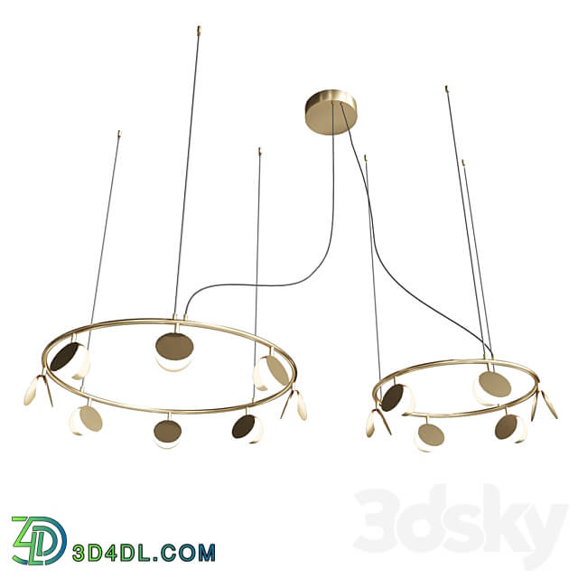 Pendant light - Mantra SHELL Pendant chandelier 7356 Ohm