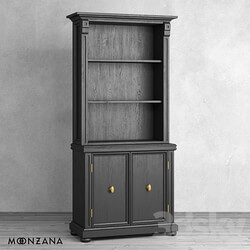 Wardrobe Display cabinets OM Library Oldfashion 1 section Moonzana 