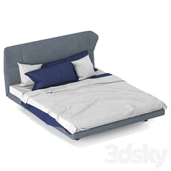 Bed - Bed Azul Molteni 