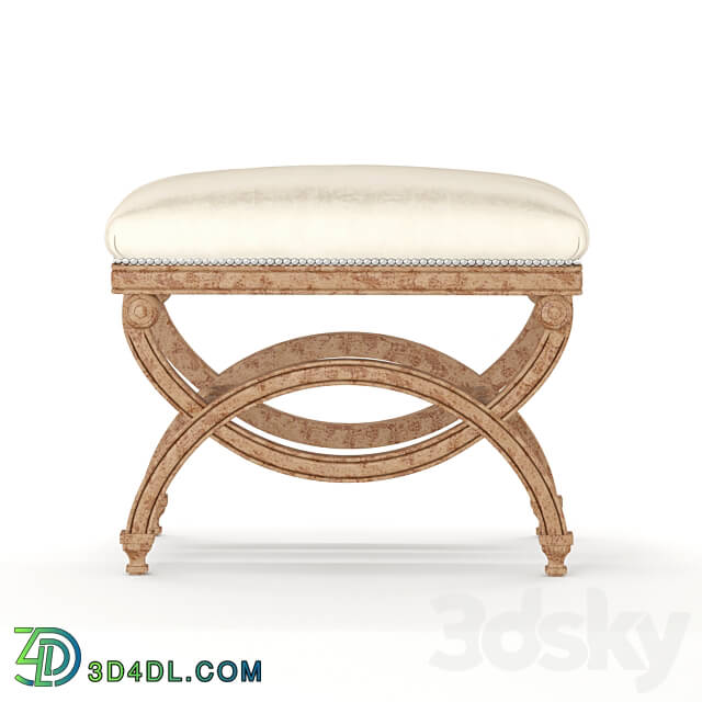 Other soft seating - KARLINE SMALL BENCH Uttermost