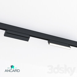 Technical lighting - Rotary magnetic track lamp from Ancard 