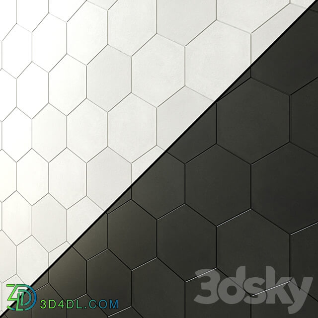 Makoto Hexagon Matte Porcelain Tile 8 types